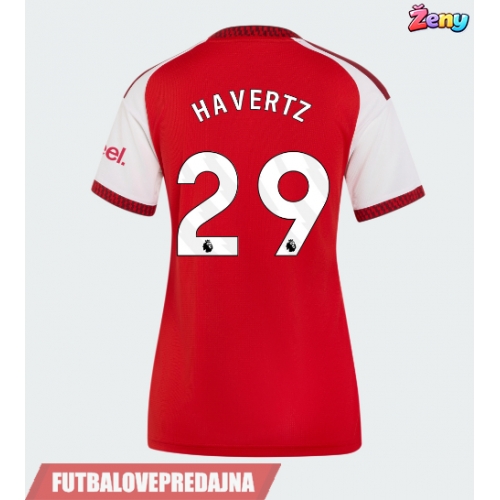 Lacne Ženy Futbalové dres Arsenal Kai Havertz #29 2026-27 Krátky Rukáv - Domáci